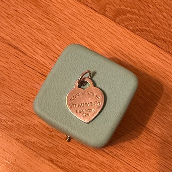 Tiffany & Co. Silver Heart Charm - Picture 2 of 6